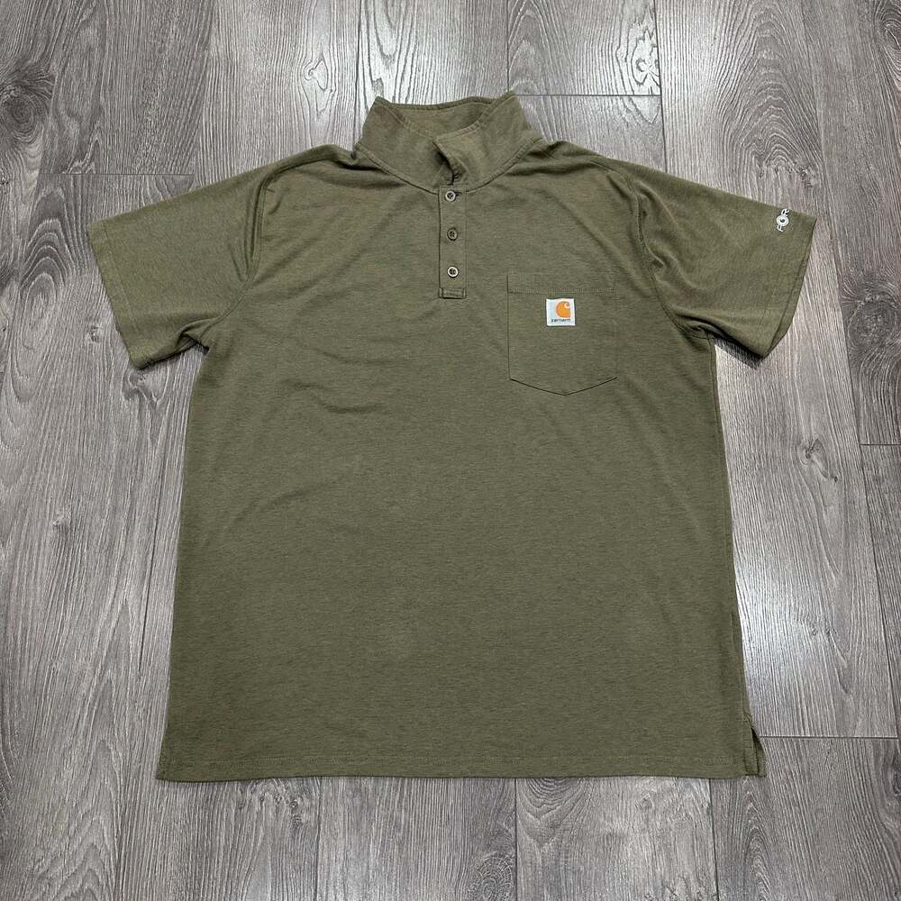 Carhartt Force Relaxed Fit Polo Shirt Size L